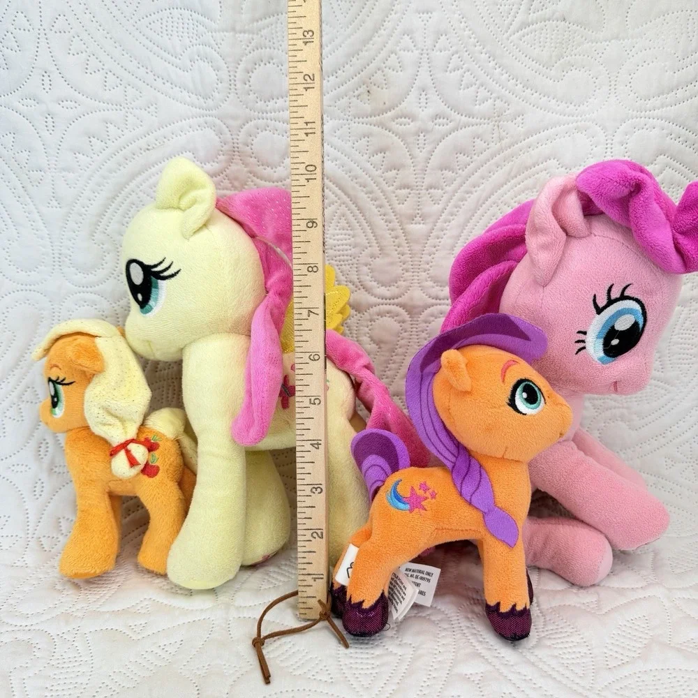 My Little Pony Stuffed Animals Plush Lot Of 4 Ponies 6